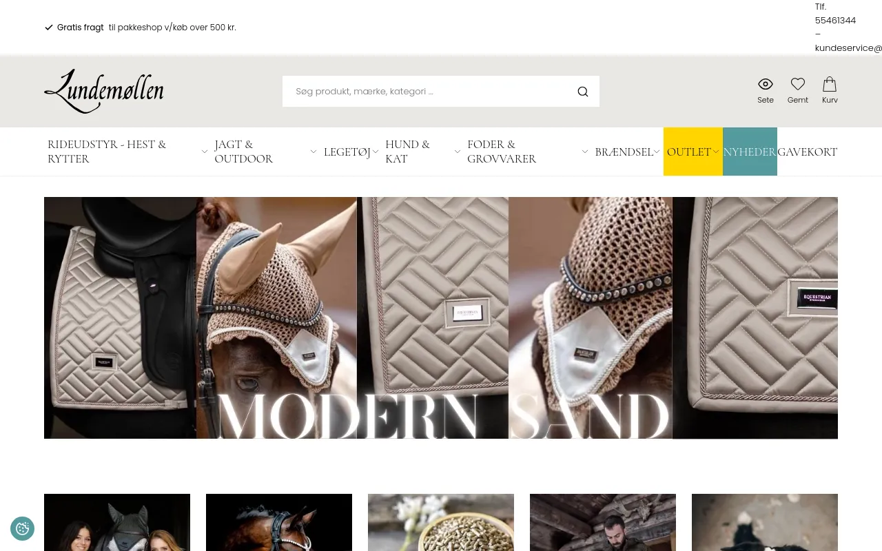 Lundemøllen webshop